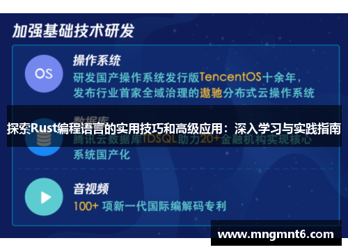 探索Rust编程语言的实用技巧和高级应用：深入学习与实践指南